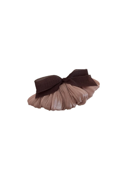 Beau - Polyester Alloy Ballet Bow Decorative French Barrette