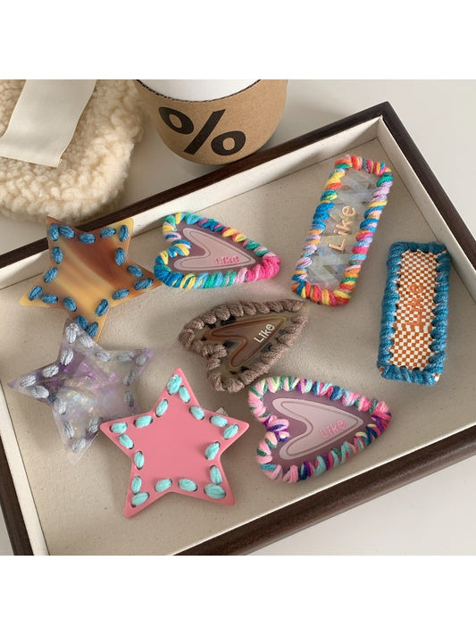 Beau - Star Shaped Geometric Hair Clip