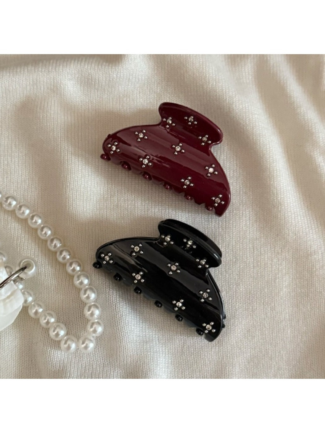 Beau - Vintage Crescent Shaped Hair Claw Clip