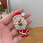 Keypus - Funny Santa Claus Christmas Theme Keychain