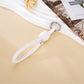 Keypus - Roman Knot Faux Leather Bag Charm Keychain