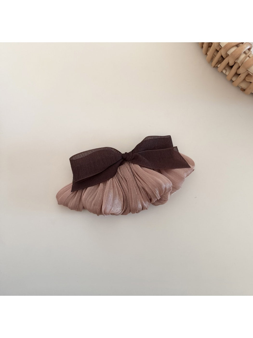 Beau - Polyester Alloy Ballet Bow Decorative French Barrette
