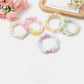 Gifty - Sweet Candy Color Plush Scrunchies Set