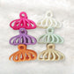 Beau - Hollow Fan Shape Plastic Hair Claw Clip