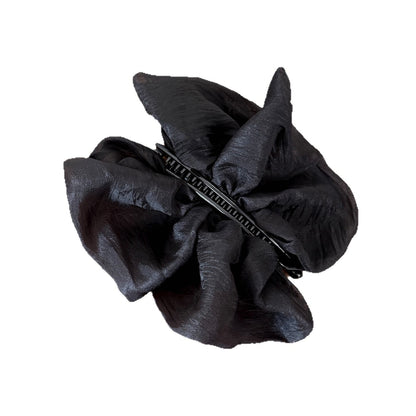 Beau - Soft Mesh Gathered Accent Banana Clip