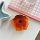 Beau - Elegant Colorful Hibiscus Shaped Claw Clip