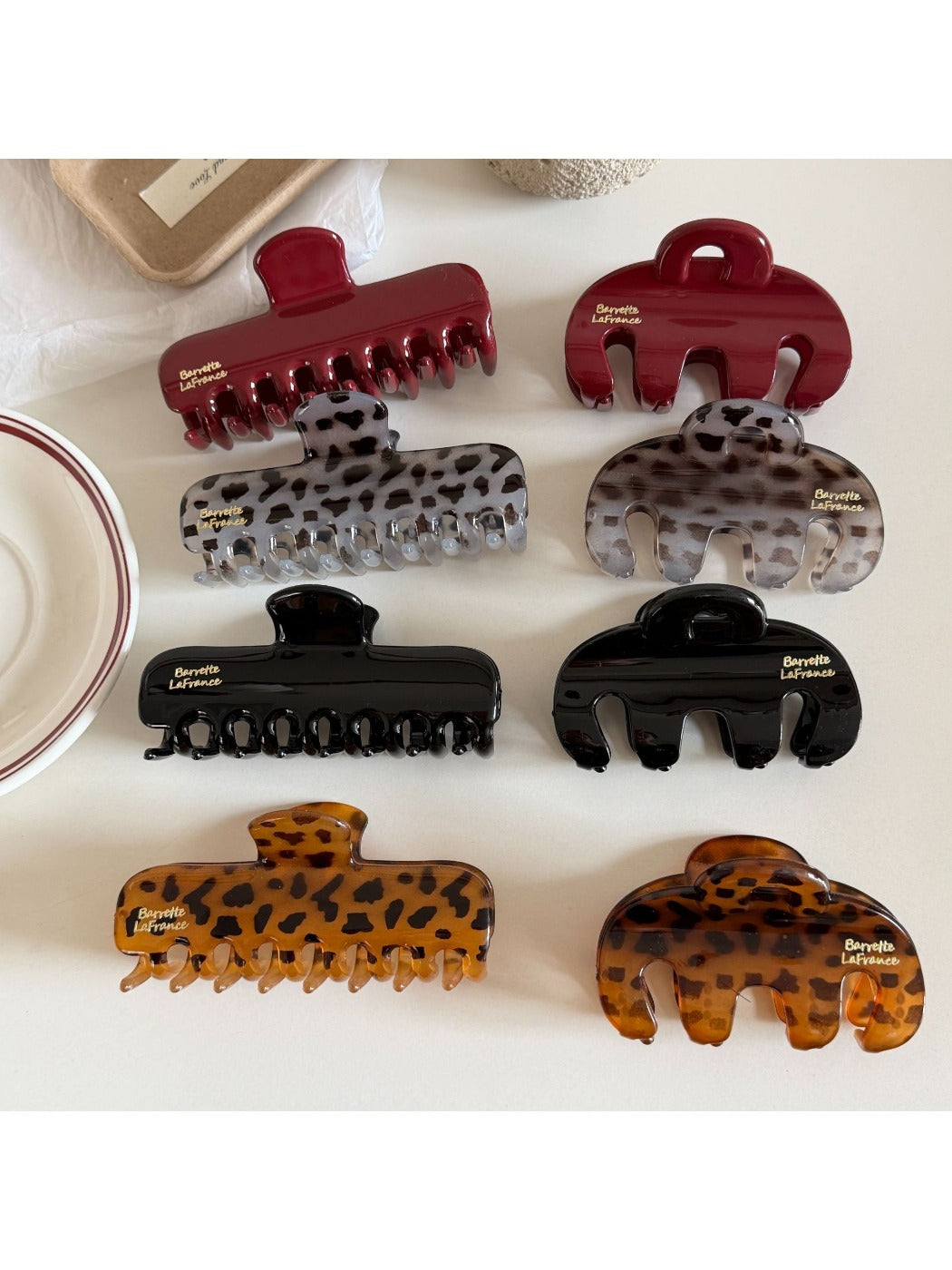 Beau - Versatile Leopard Print Hair Clip