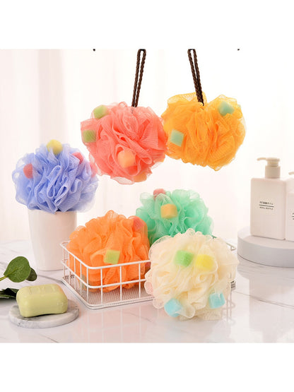 Papo - Bath Pouf Foaming Mesh Candy Color Soft