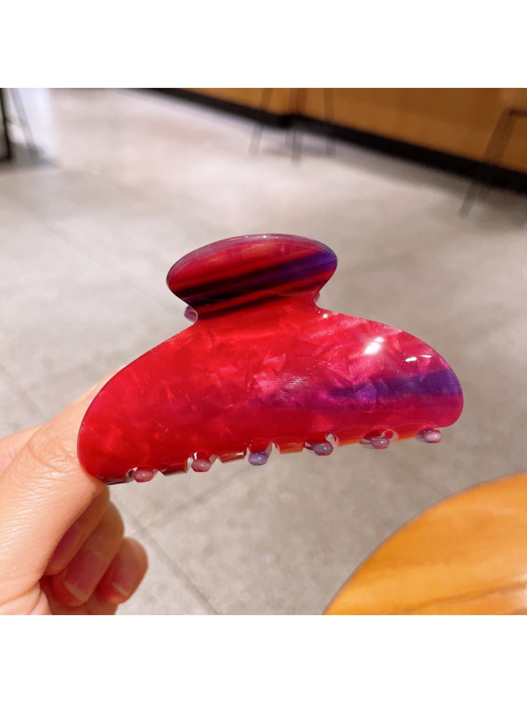 Beau - Colorful Half Circle Claw Clip