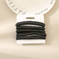 Gifty - Solid Color Crinkle Hair Tie Set