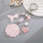 Keypus - Decorative Shell and Fish Tail Purse Charm Keychain