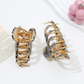 Beau - Chrysanthemum Shape Textured Hair Claw Clip