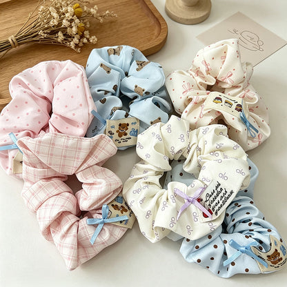 Gifty - Cute Printed Everyday Ponytail Scrunchie