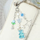 Keypus - Cute Cartoon Bow and Bear Keychain