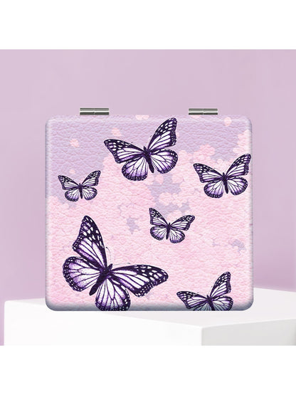 Mirroray - Butterfly Print Foldable Makeup Mirror