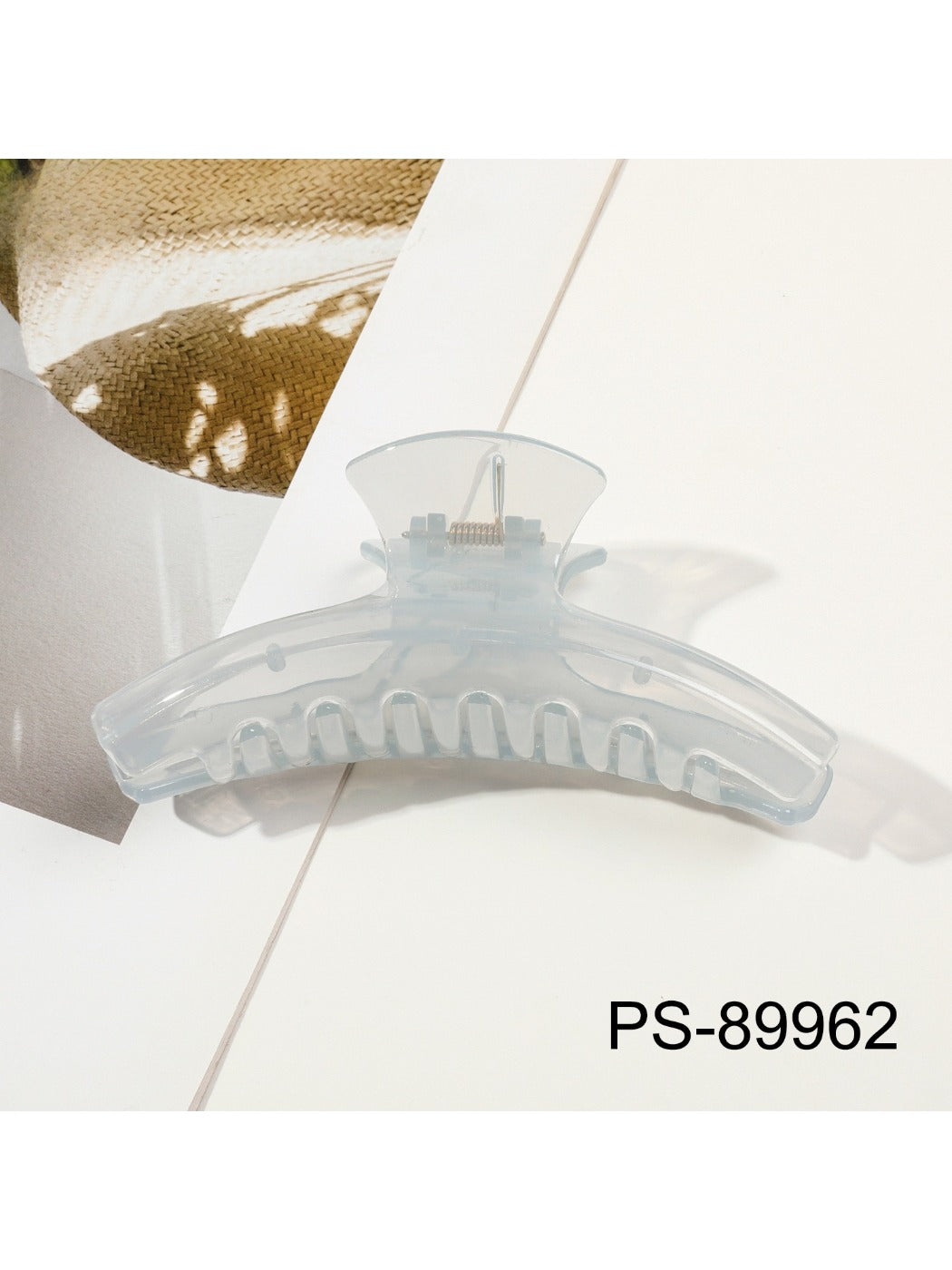Beau - Straight-Shaped Jelly-Colored Hair Clip