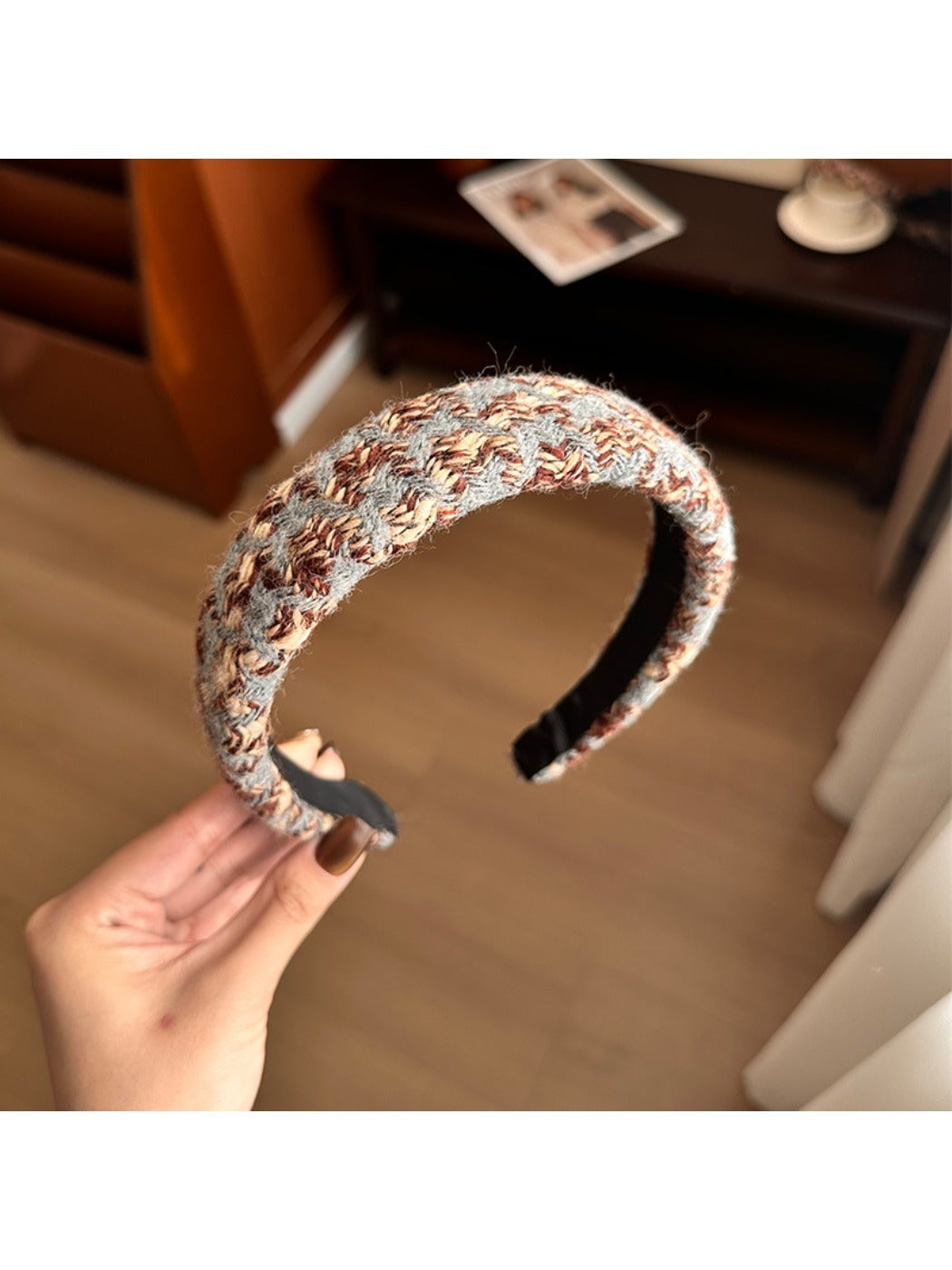 Beau - Winter Knit Headband Textured Color Block