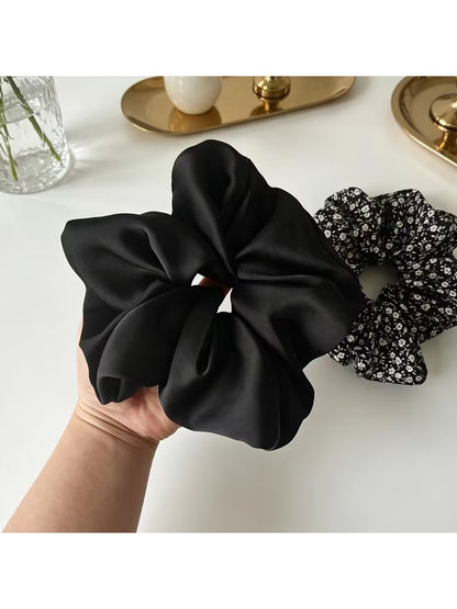 Gifty - No-Crease Polyester Fabric Scrunchie