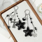 Keypus - Y2K Skull Cross and Black Star Keychain