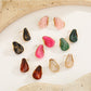 Earedge - Elegant Amber-Toned Earrings