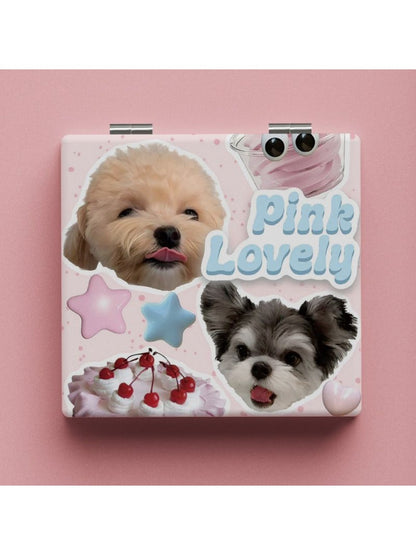 Mirroray - Cute Puppy Pattern Vanity Mirror