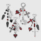 Keypus - Halloween Cross Coffin Charm Keychain