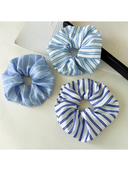 Gifty - Striped Scrunchie Hair Tie