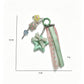 Keypus - Hollow Acrylic Five-Point Star Charm Keychain