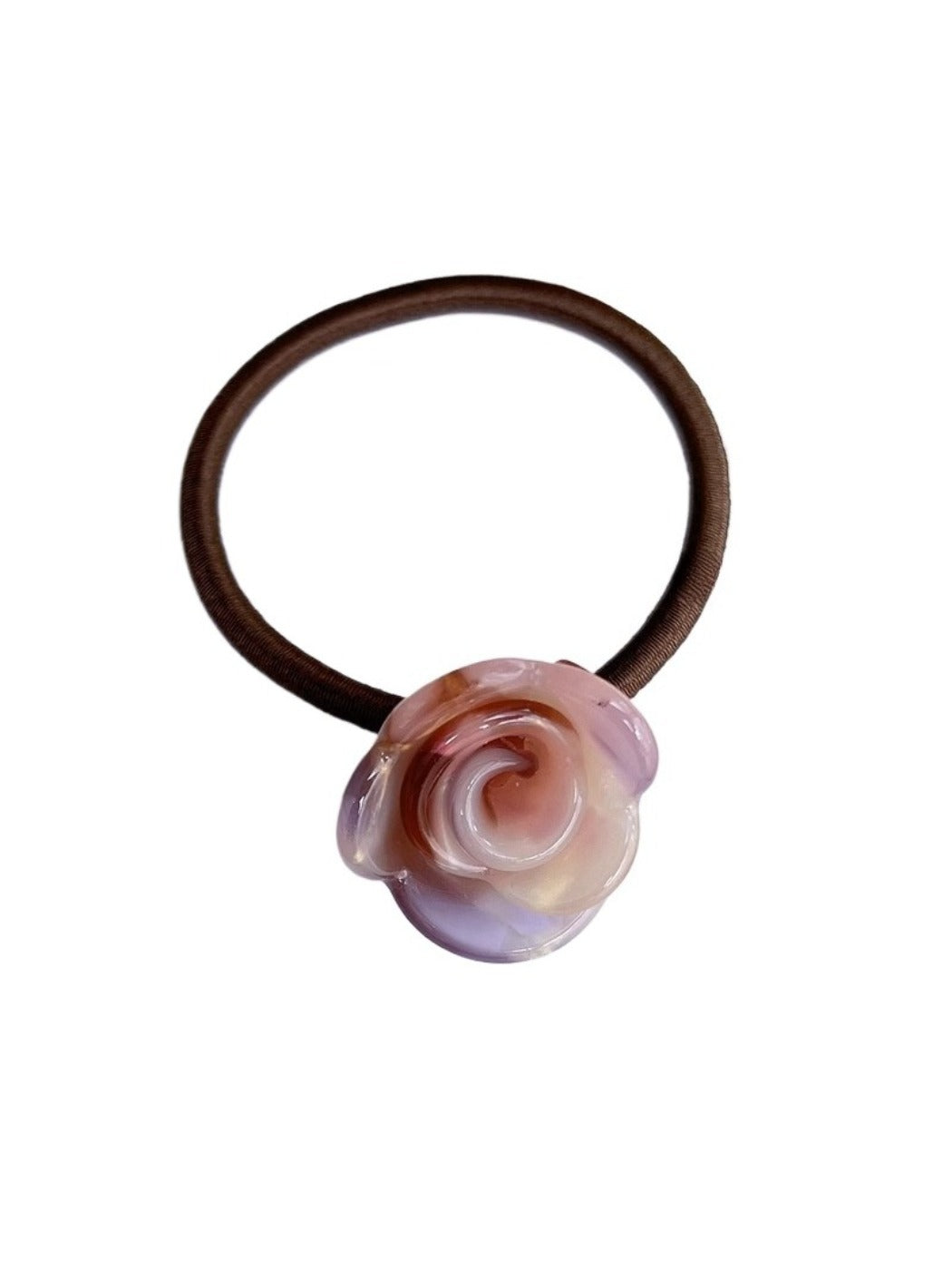 Gifty - Beautiful Acetate Rose Shaped Hair Tie