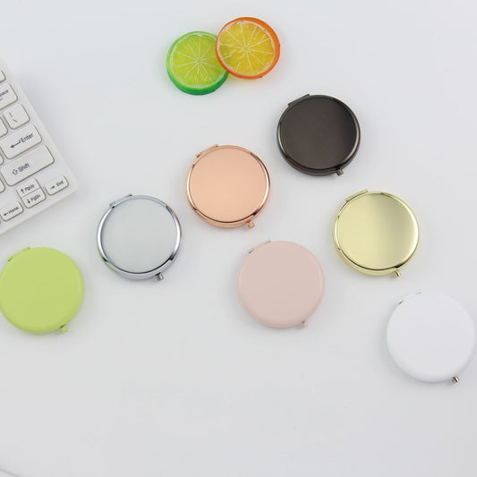 Mirroray - Solid Color Round Folding Mirror