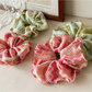 Gifty - Large Ruffled Openwork Detail Scrunchie