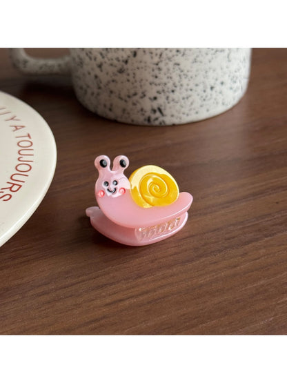 Beau - Cute Snail Shape Acetate Claw Hair Clip