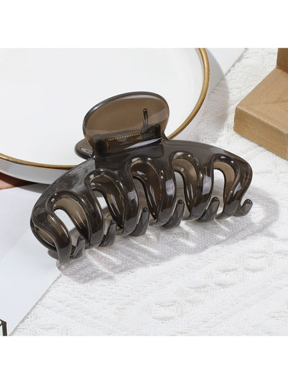 Beau - Minimalist Pumpkin Shaped Hair Claw Clip