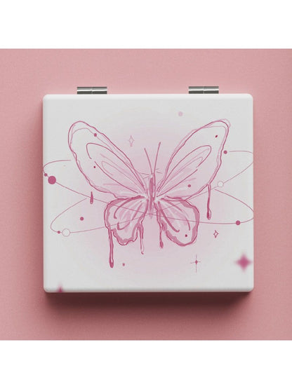 Mirroray - Butterfly-Design Folding Makeup Mirror