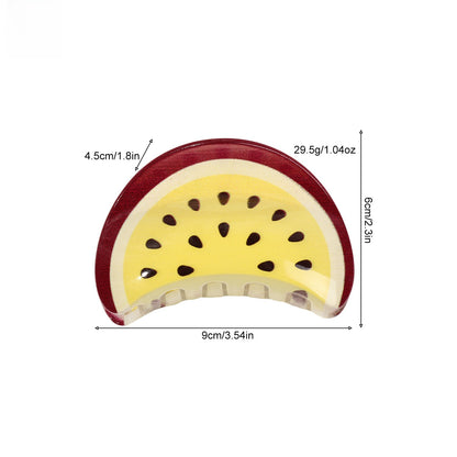 Beau - Cute Fruit Pattern Hair Claw Clip