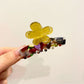 Beau - Sweet Flower Shape Bar Claw Clip