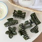 Beau - Marbled Gloss Finish Shape Hair Clip
