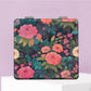 Mirroray - Floral Print Portable Tabletop Folding Mirror