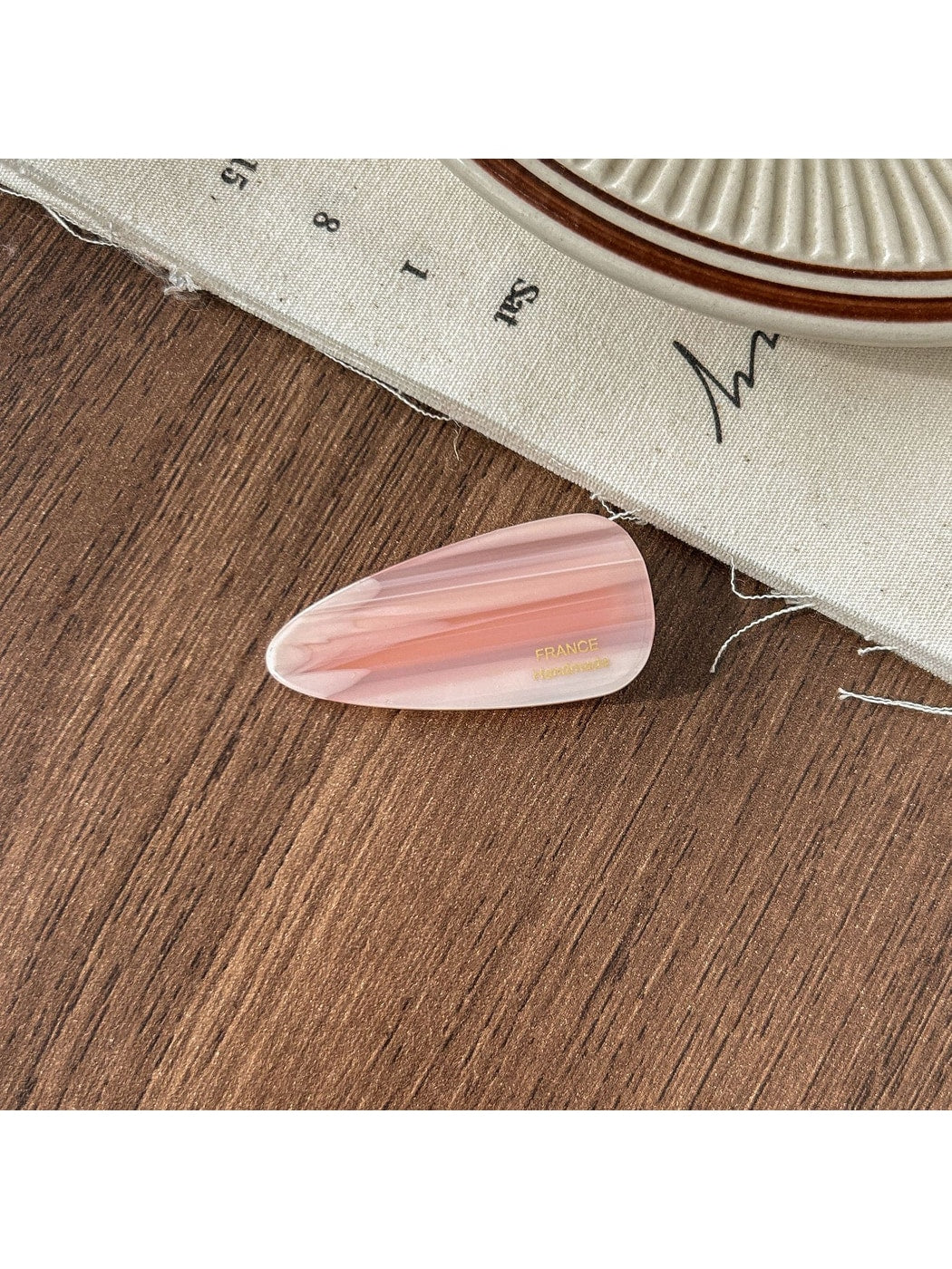Beau - Minimalist Acetate Alloy Side Barrette
