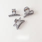 Beau - Transparent PC Geometric Style Claw Clip