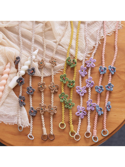 Keypus - Cute Flower Mobile Phone Lanyard