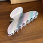 Beau - Fashionable Striped Hair Claw Clip