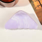 Beau - Marble Pattern Triangular Hair Claw