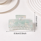 Beau - Iridescent Textured Square Claw Hair Clip