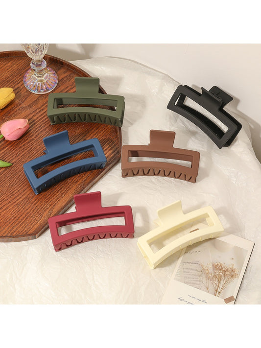Beau - Rectangle Matte Claw Clip