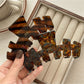 Beau - Fishbone Design Claw Clip