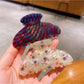 Beau - Colorful Half Circle Claw Clip