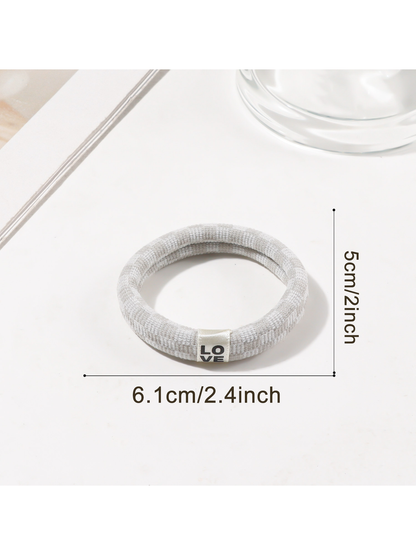 Gifty - Plaid High Elasticity Ponytail Hair Tie
