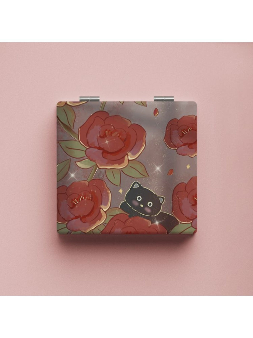 Mirroray - Rose Illustration Vanity Mirror