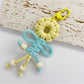 Keypus - Beaded Fringe Flower Keychain